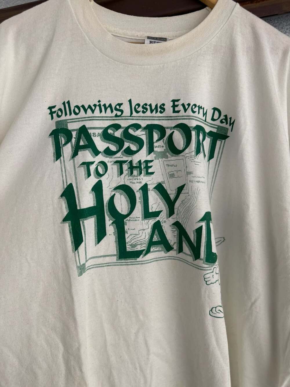 Fruit of the Loom Passport to the Holy Land T-Shirt XXL